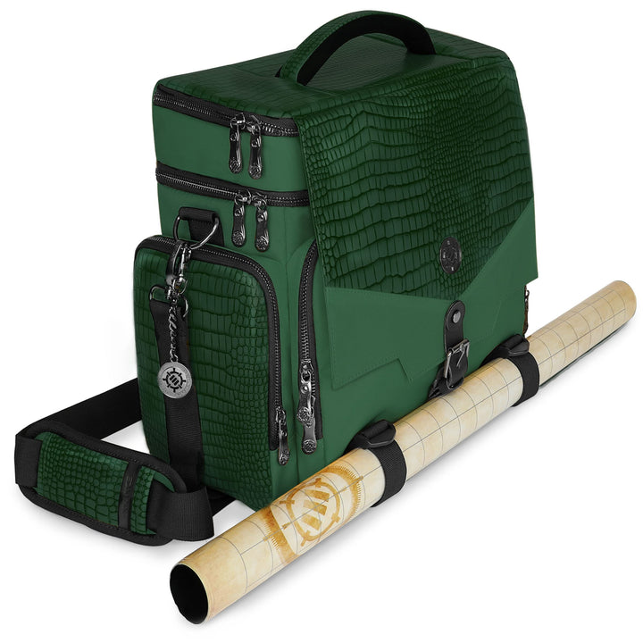 ENHANCE Tabletop RPG-Tasche des Abenteurers, Sammleredition - DND-Tasche mit Tabletop-Miniaturen-Auf