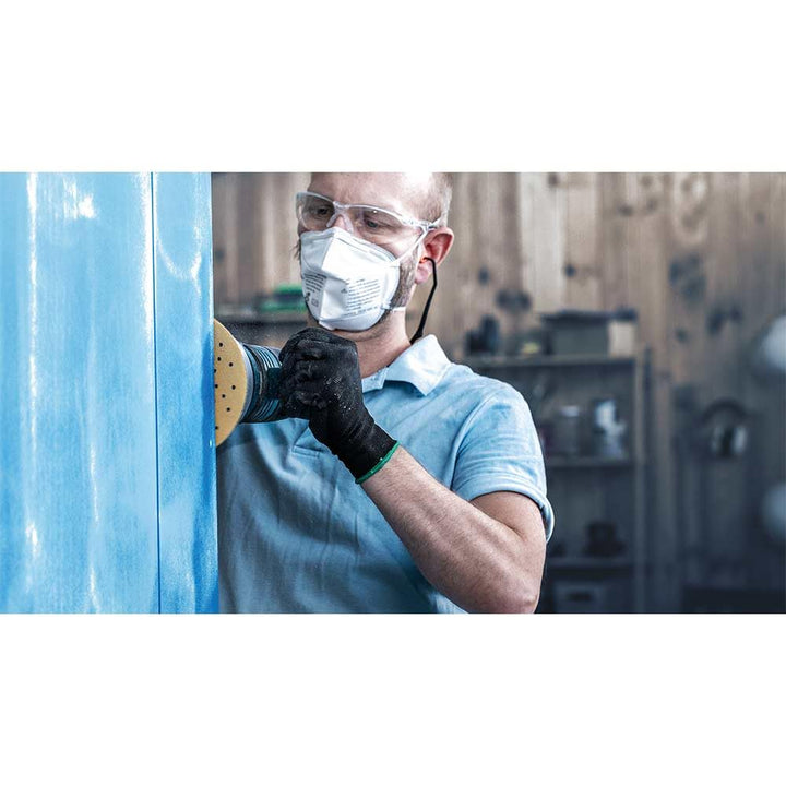 Bosch Accessories 50x Schleifpapier Expert C470 Mehrloch (für Hartholz, Farbe auf Holz, Ø 150 mm, Kö