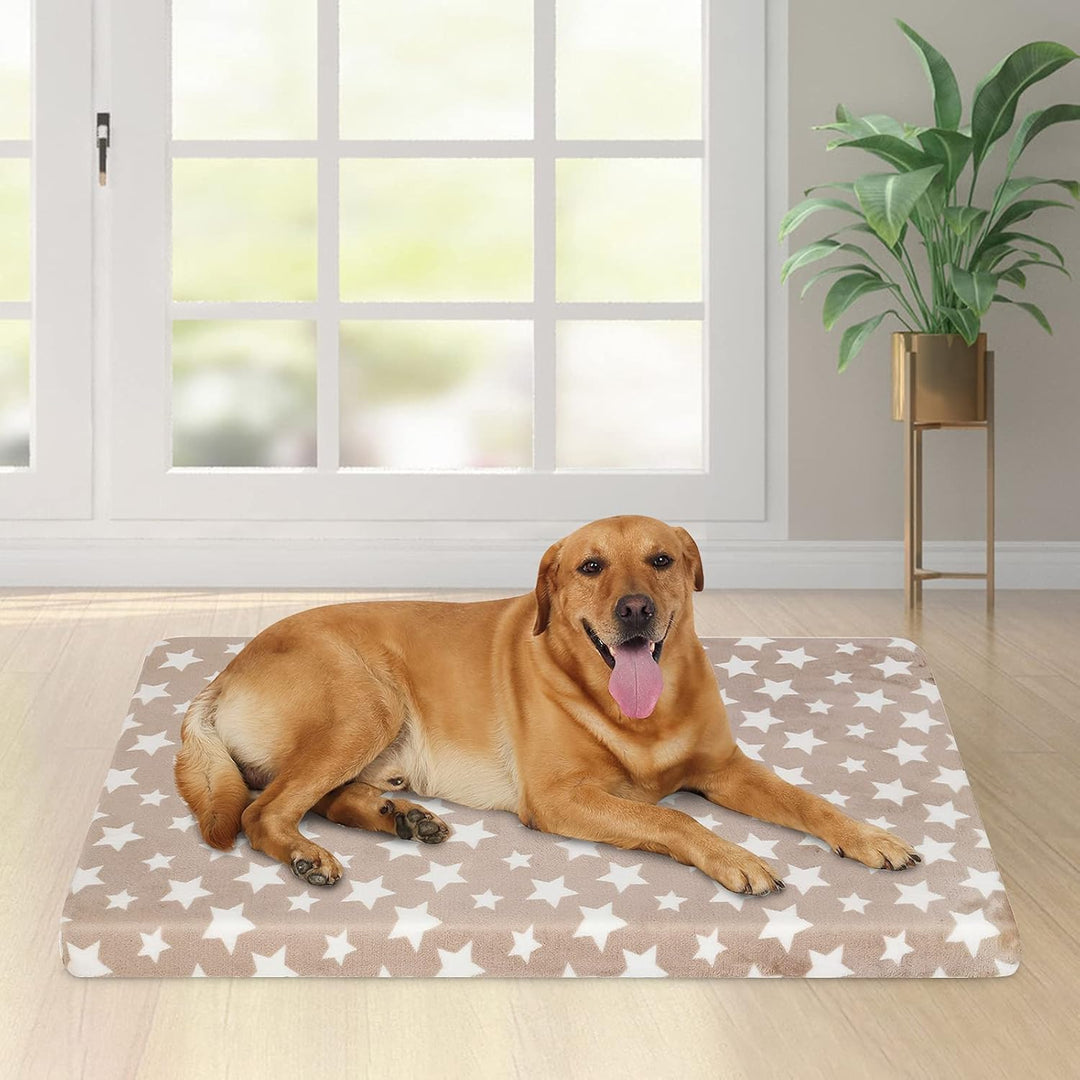 EMPSIGN Hundebett, Hundekissen passend für Käfige, Hundematte mit Abnehmbarem und waschbarem Bezug f