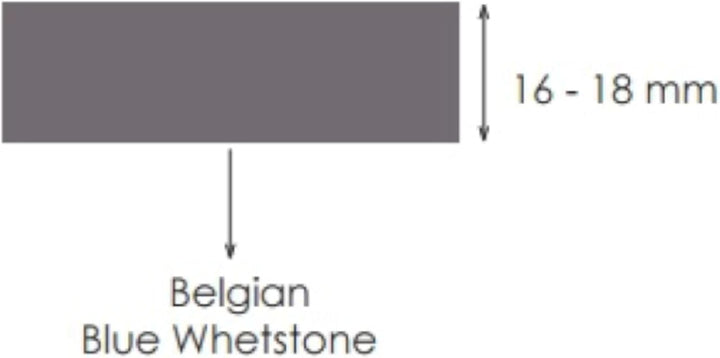 Ardennes Coticule Belgische Brocken blau Premium Naturschleifstein Abziehstein Schärfstein Messersch
