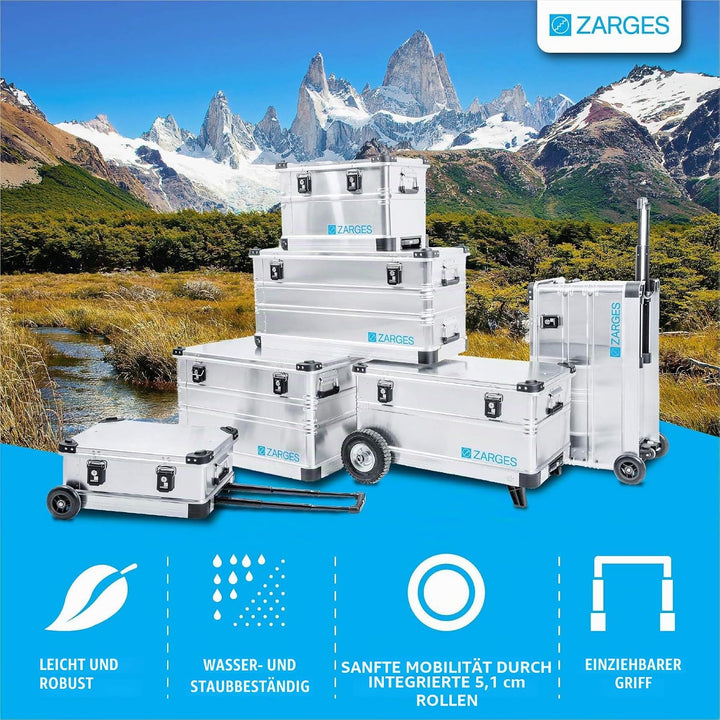 Zarges 41811 Mobilbox K 424 XC, ca. IM: 550x350x310, farbe