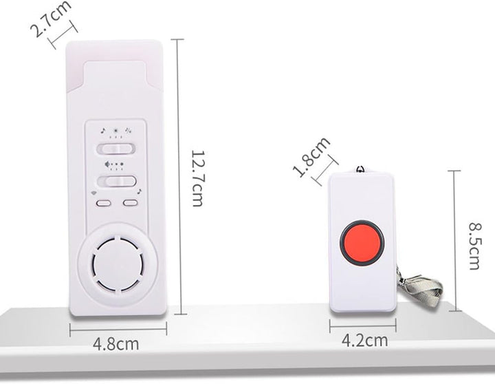 Mobiler Alarm Notruf Knopf Funk Senioren Krankenpflege Hausnotruf Pflege berfall (1 in