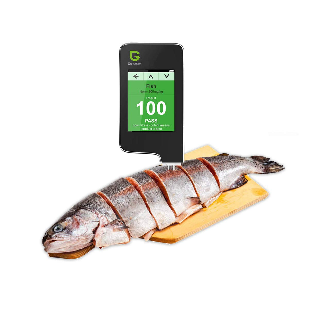 Greentest Instant-Lesegerät für frisches Fleisch, Obst, Gemüse, Nitrat-Tester und Messgerät für Lebe