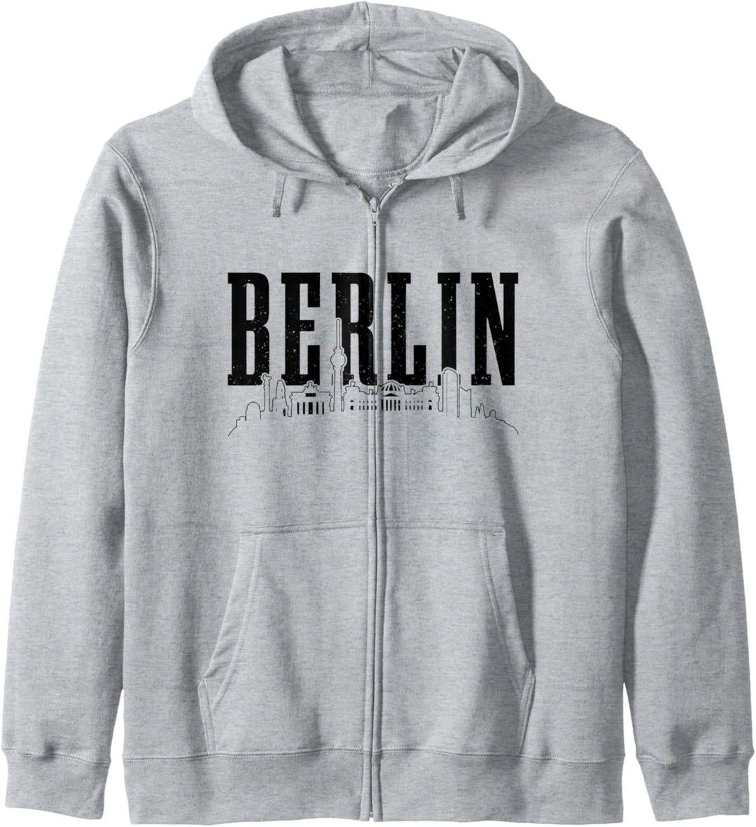 Berlin Skyline Deutschland Deutschland Souvenir Vintage Kapuzenjacke