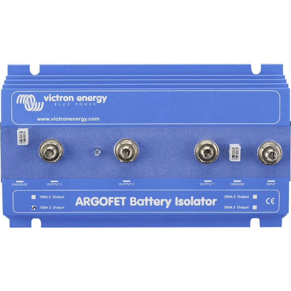 Victron Energy ArgoFET Batterietrenner 200-3AC (3 Batterien 200 Amp), Einzelhandel 200-3 200A, 200-3