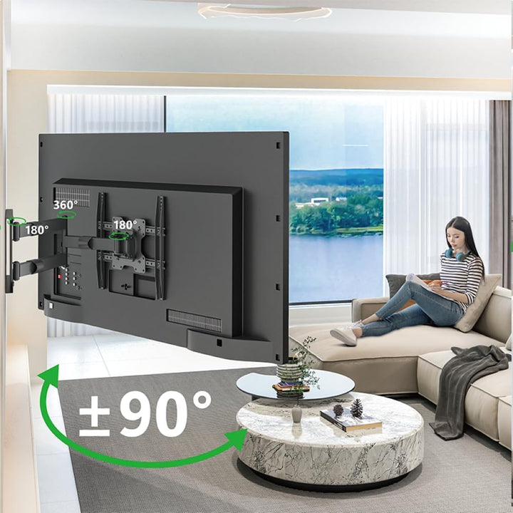 XTRARM TiTon Flex 80 cm, TV Wandhalterung, drehen, rotieren, neigen, TV bis 60kg, VESA max.400x400mm