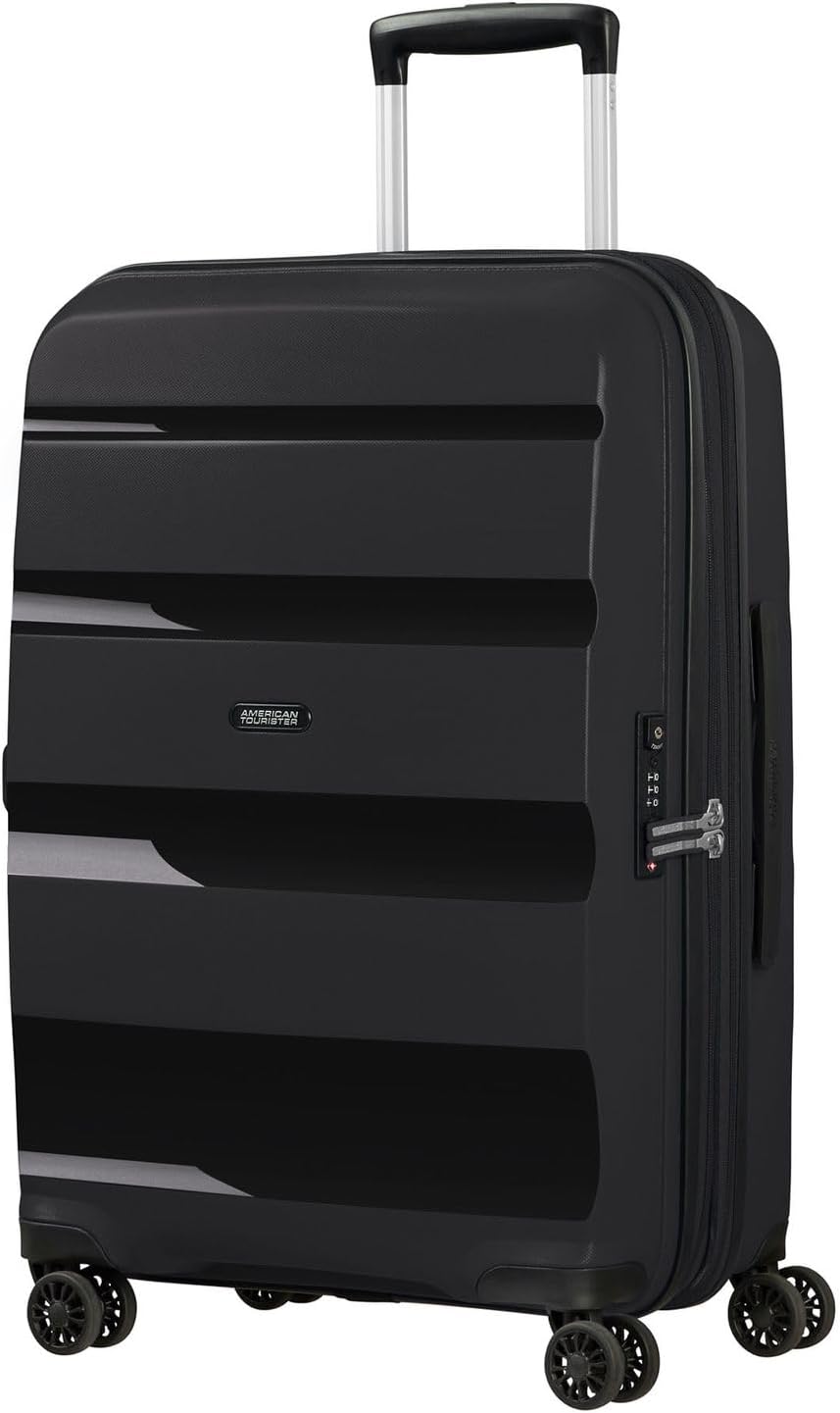American Tourister Spinner EXP TSA Bon Air DLX Black 66, Unisex, Erwachsene, schwarz, 66, Koffer