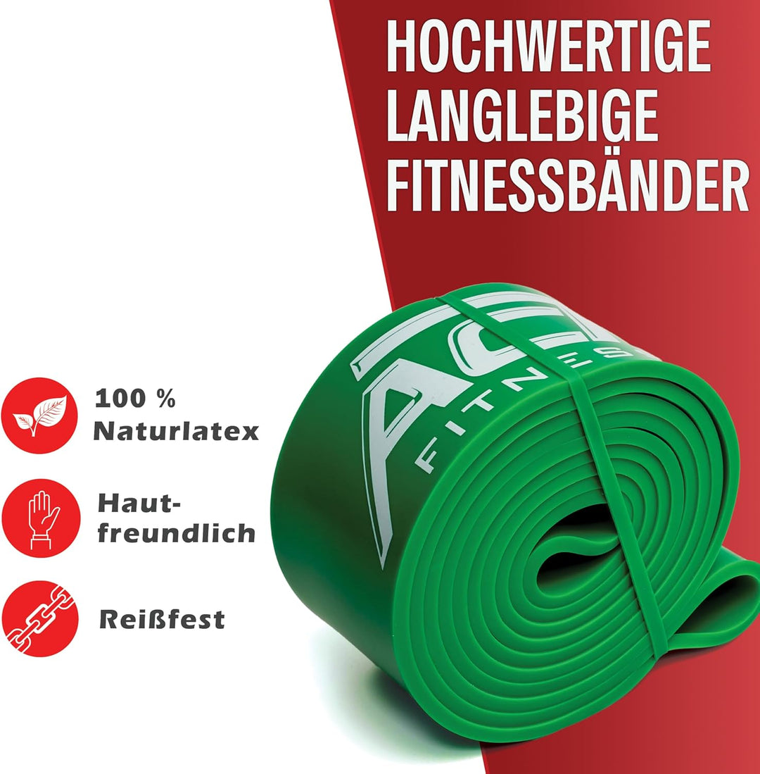 ActiveVikings® Pull-Up Fitnessbänder | Perfekt für Muskelaufbau und Crossfit Freeletics Calisthenics