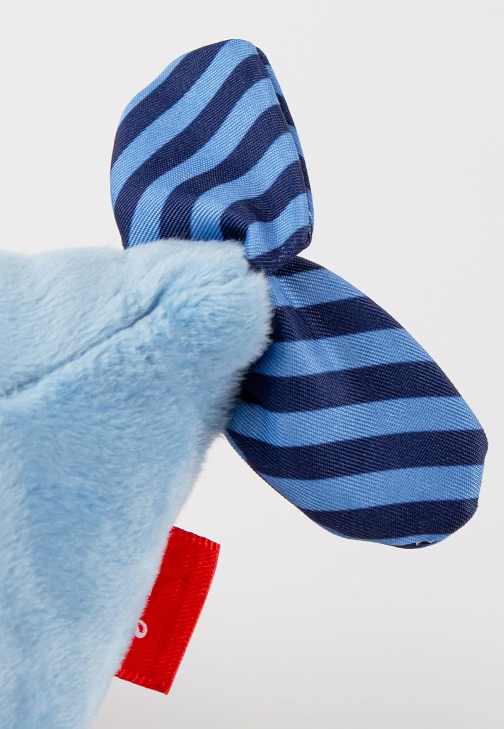 SIGIKID 41172 Rassel Wal Red Stars Mädchen und Jungen Babyspielzeug empfohlen ab Geburt blau Wal emp