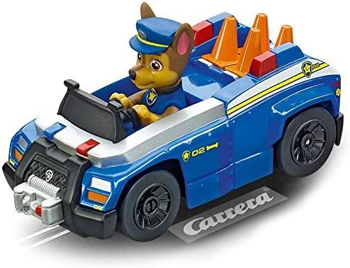Carrera 20063031 FIRST PAW PATROL Track Patrol 2,4m Rennstrecken-Set | 2 ferngesteuerte Fahrzeuge mi