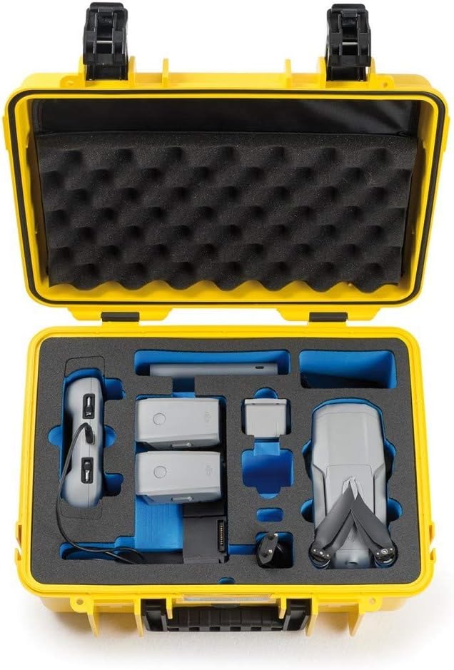 B&W Outdoor.Cases DJI Mavic Air 2 / Air 2S + Smart Controller Gelb 420x325x180 (Typ 4000), DJI Mavic