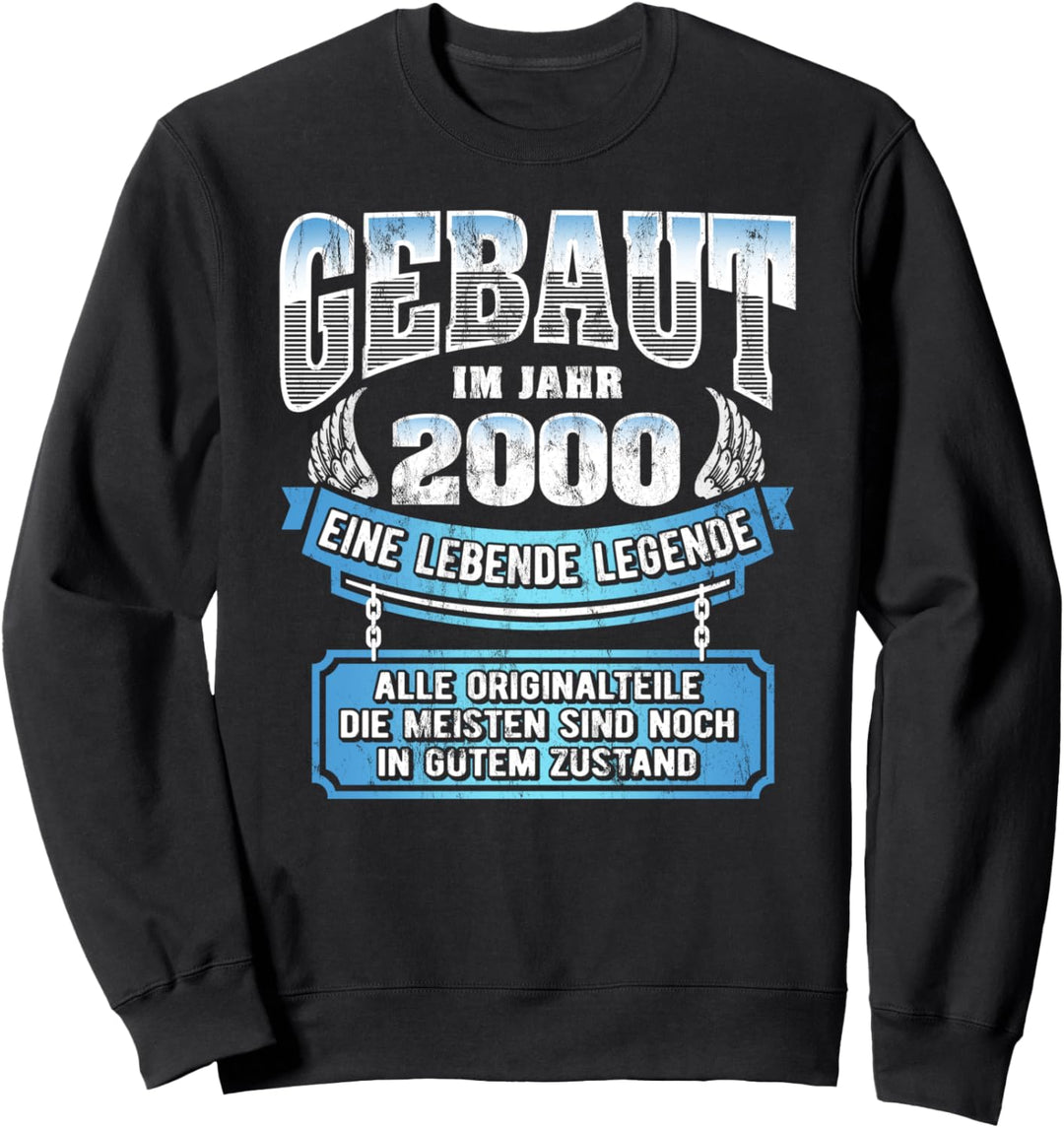 24 Geburtstag Geschenk Lustig Gebaut Im Jahr 2000 Sweatshirt