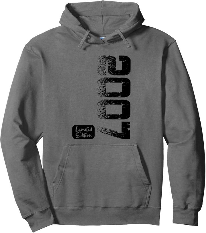 Limited Edition 2007 17 Jahre 17. Geburtstag Pullover Hoodie