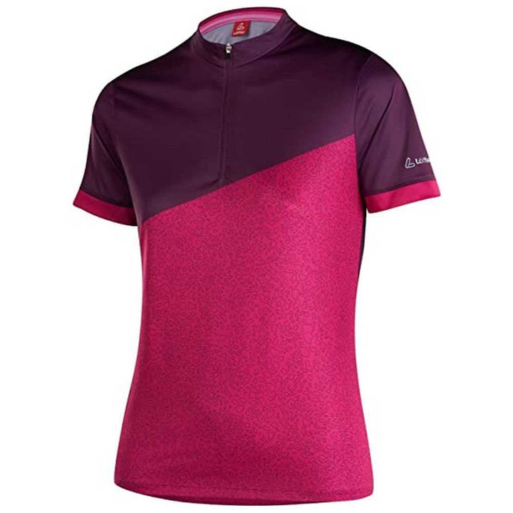 LÖFFLER W Bike Shirt HZ Stine 40 Ruby, 40 Ruby