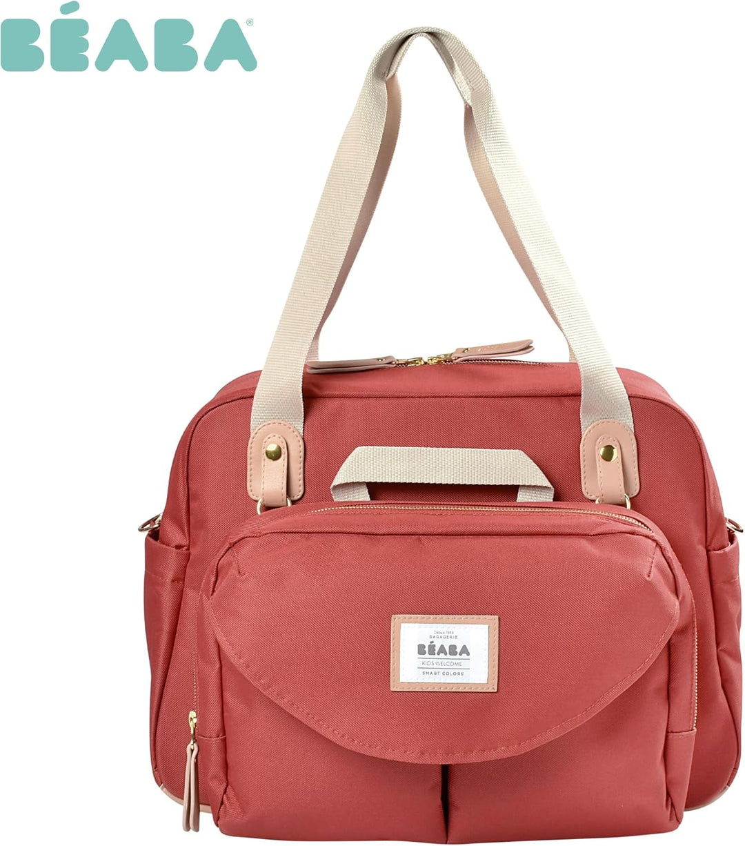 Béaba – Wickeltasche Genève II – Modulierbar, vielfältige Staumöglichkeiten – Vordertasche, Wickelun