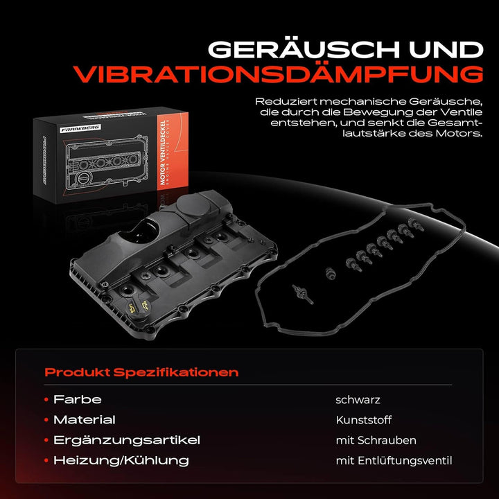 APM Autoteile Ventildeckel Zylinderkopfhaube für Transit Bus Kasten Pritsche/Fahrgestell 2006-2014 1