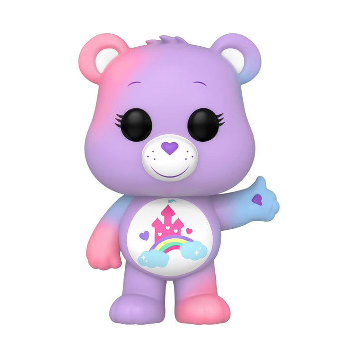 Funko Pop! Animation: CB40- Care-a-Lot Bear - Care-A-Lot - Transluzent - Glitzer CH - Care Bears - V
