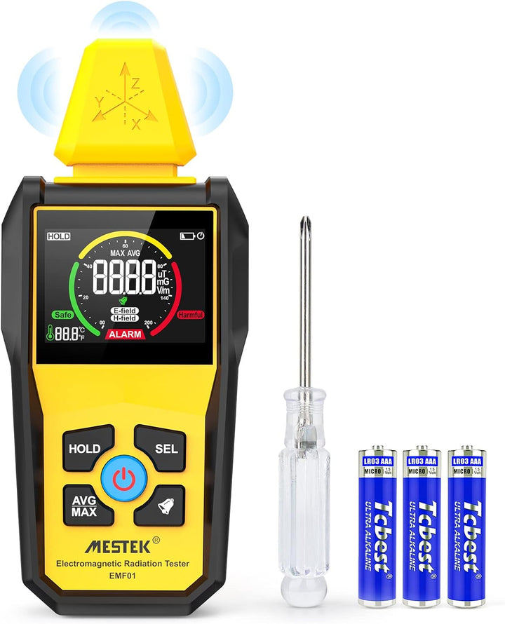 EMF-Messgeräte MESTEK Dosimeter Elektromagnetischer Strahlungsdetektor zur Messung von Radioaktivitä