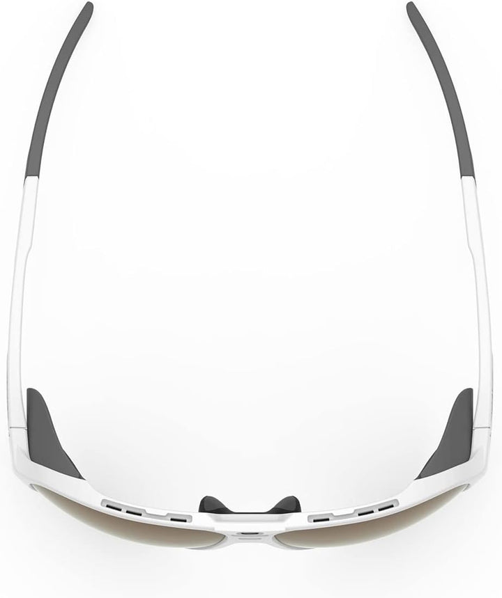 Rudy Project Unisex STARDASH White Gloss Impactx Photochromic 2 Laser Crimson Sonnenbrille, Talla Ún