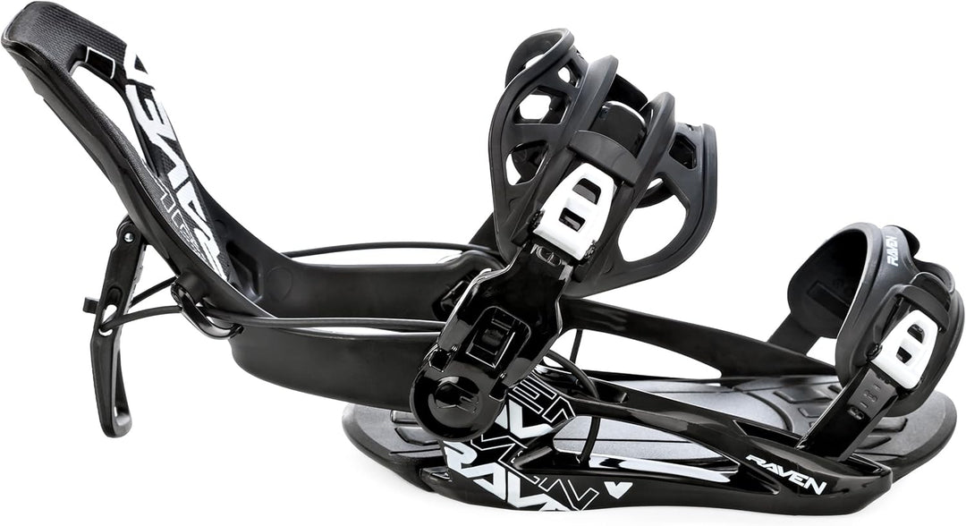 RAVEN Snowboard Set: Raven Pure Black + Bindung Raven Fastec FT360 Black oder Lemon + Boots Target S