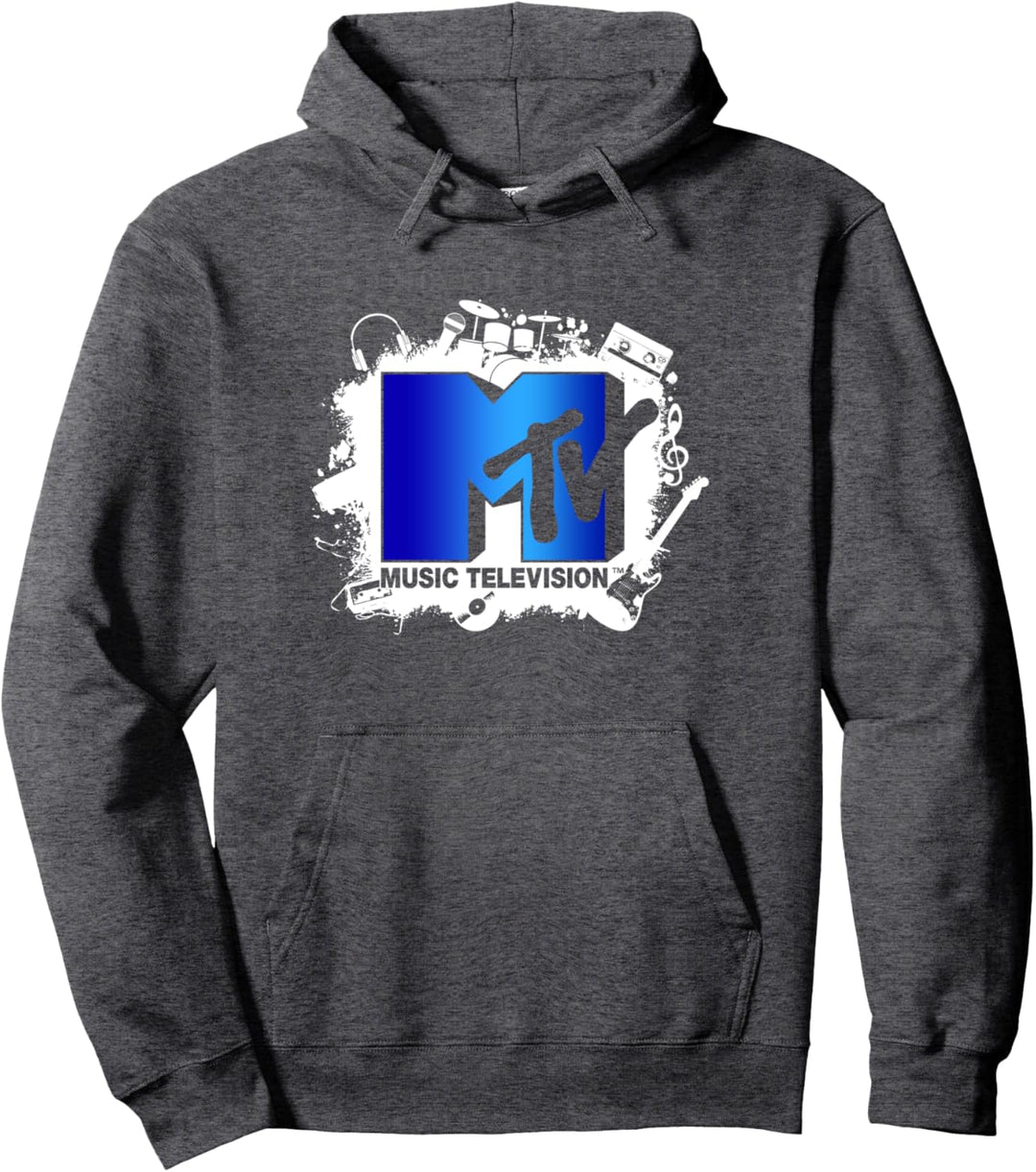 MTV Logo Rockin Out Pullover Hoodie