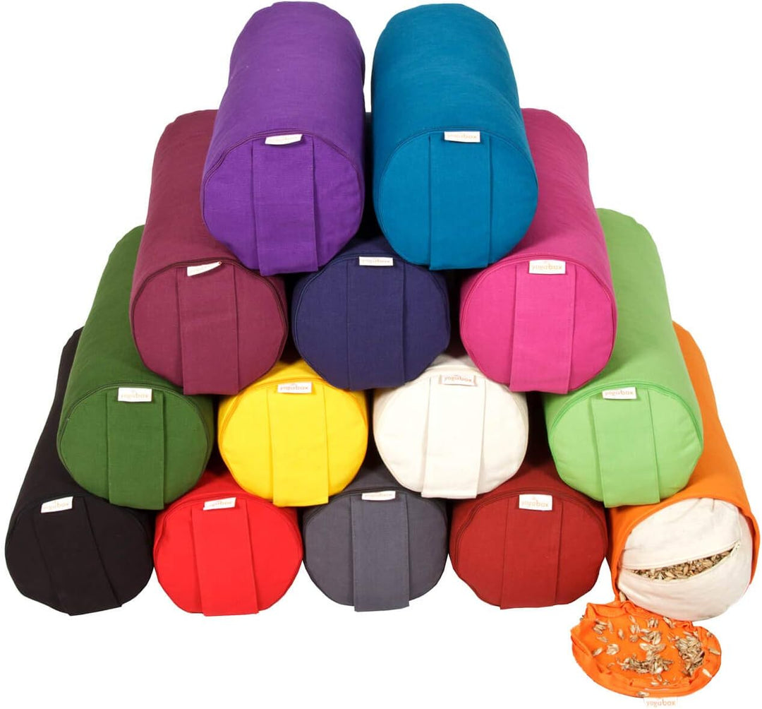 Yogabox Yoga MINI Bolster/Nackenrolle Basic natur, natur
