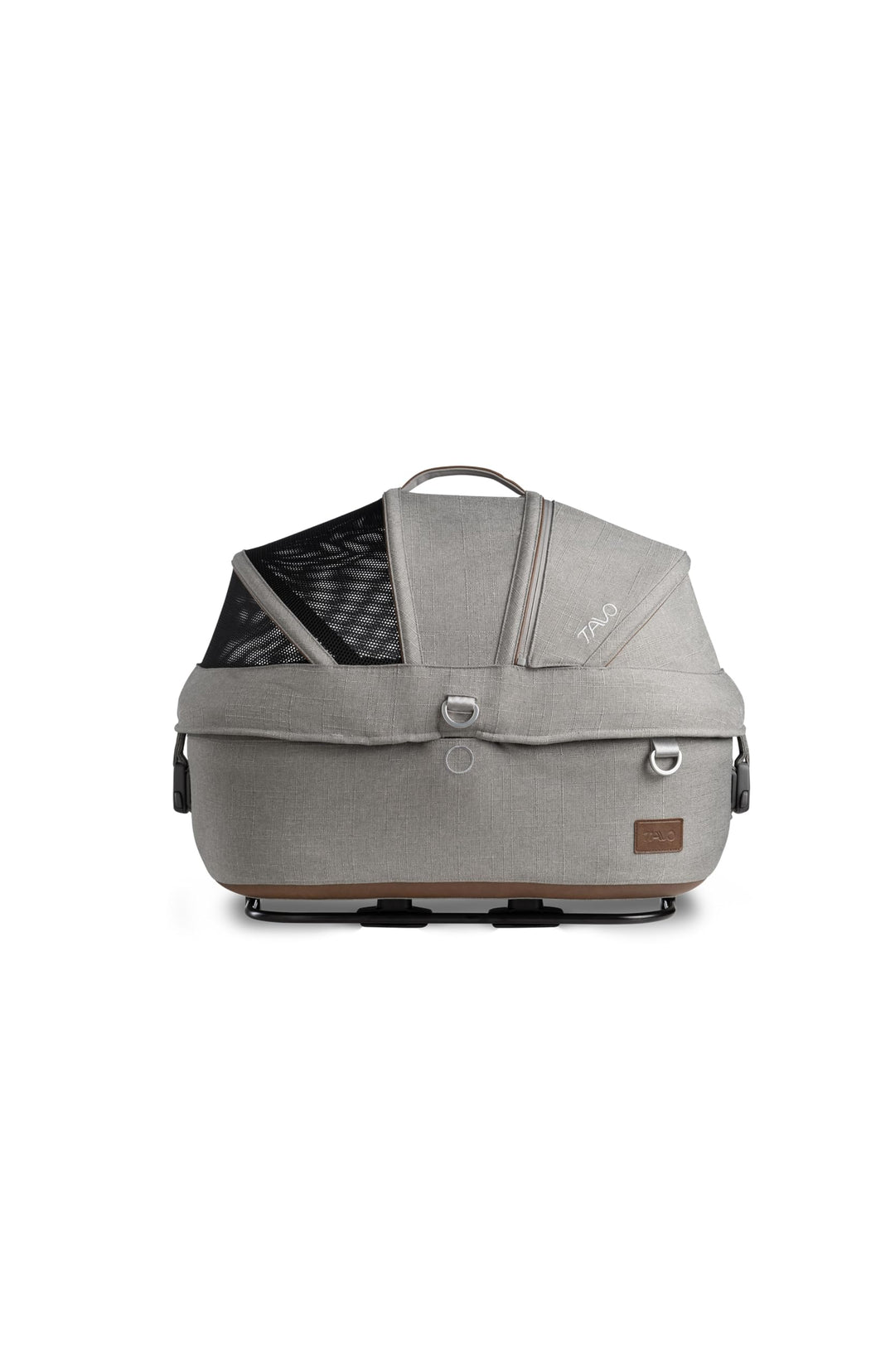 Tavo Maeve Small Flex‑Griff Haustier‑Autositz mit ISOFIX‑Bodenplatte, 2 Matratzenauflagen, Geeignet