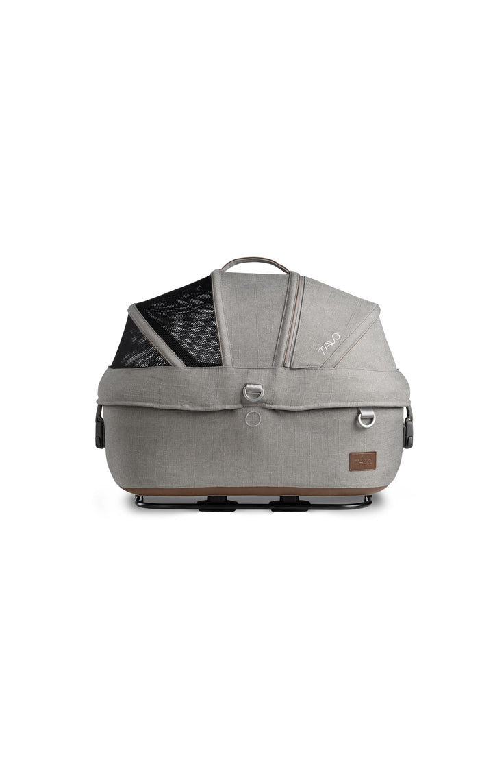 Tavo Maeve Small Flex‑Griff Haustier‑Autositz mit ISOFIX‑Bodenplatte, 2 Matratzenauflagen, Geeignet