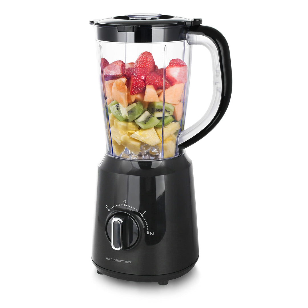 Emerio Standmixer BL-124816, BPA frei, Crush Ice Funktion, 1.5l Behälter, 2 Geschwindigkeiten + Puls