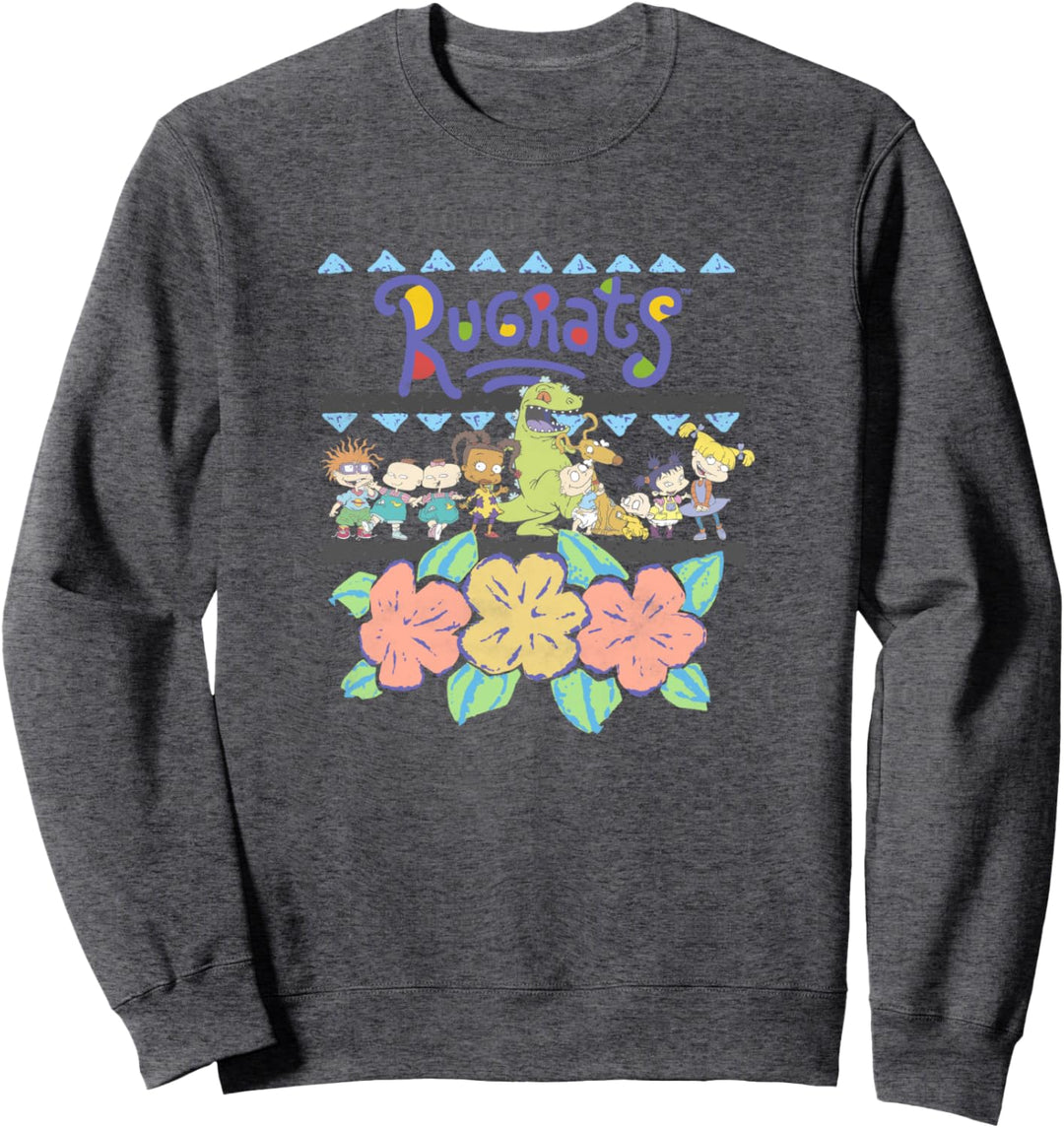 Rugrats Reptar and Friends Group Shot Sweatshirt