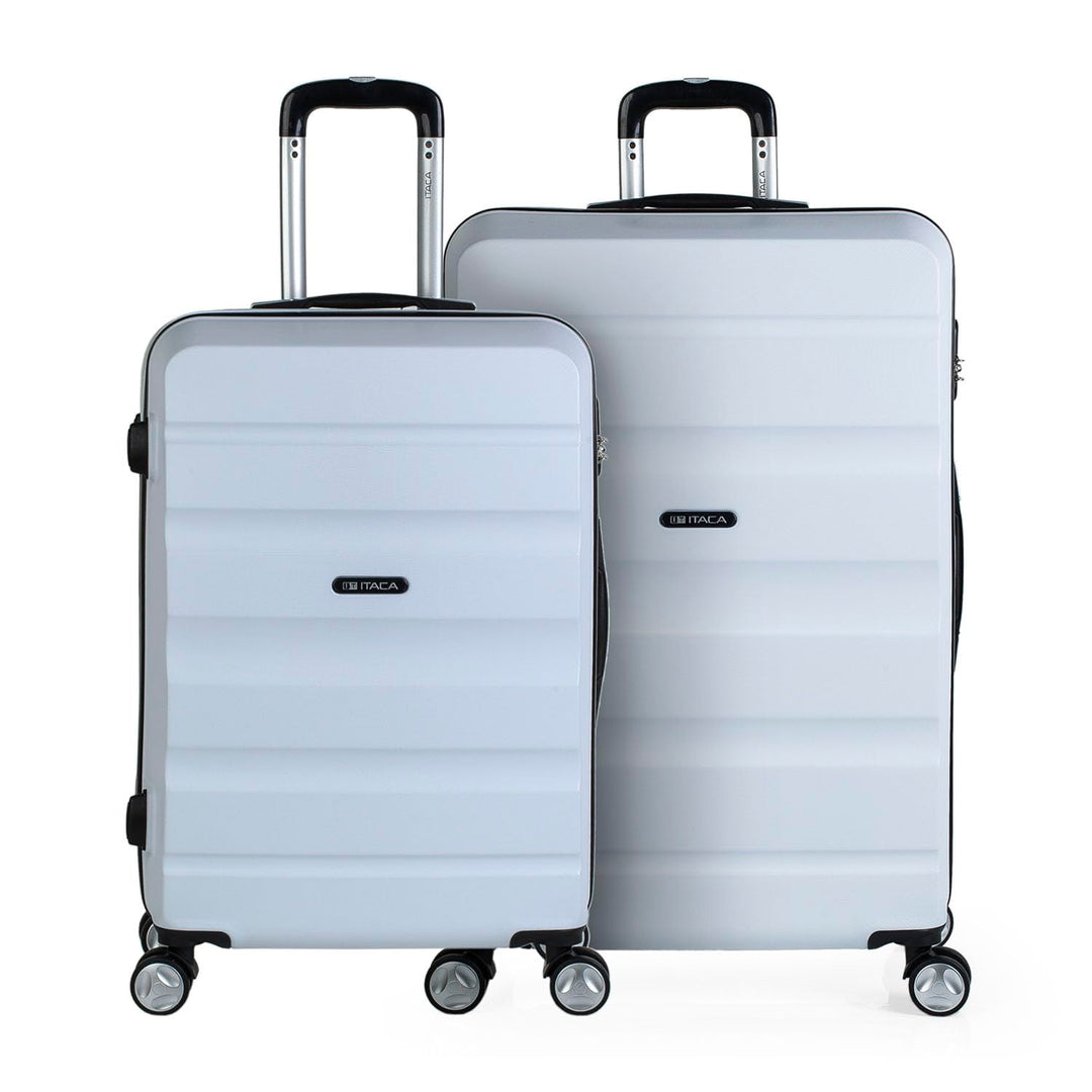 ITACA Elba Basic, 2 Koffer M/L Weiss, Weiss