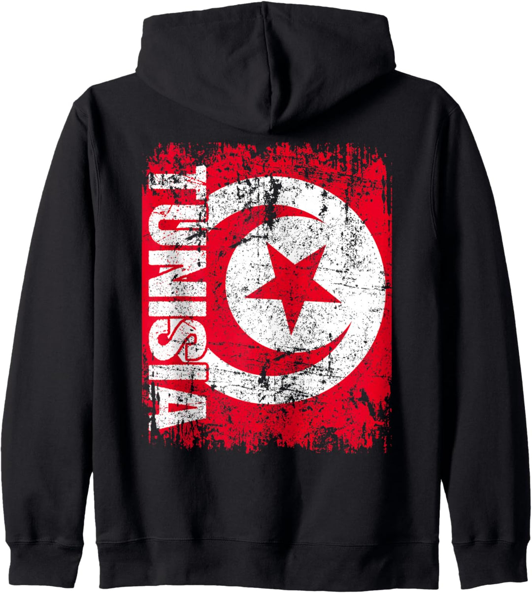 TUNESIEN Flagge Damen Herren Kinder TUNESIEN Kapuzenjacke