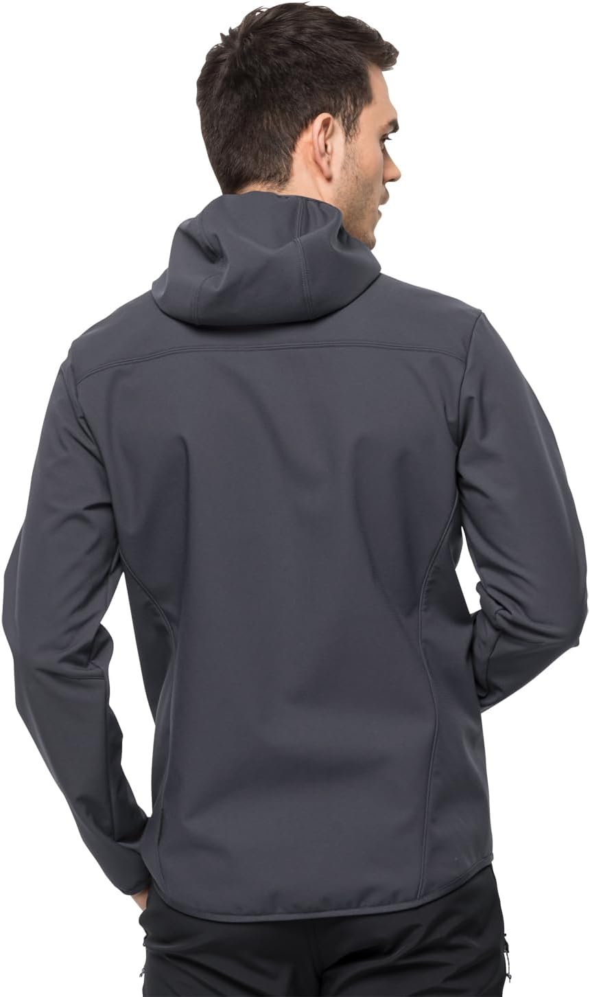 Jack Wolfskin Herren Bornberg Hoody M Softshelljacke 3XL phantom, 3XL phantom