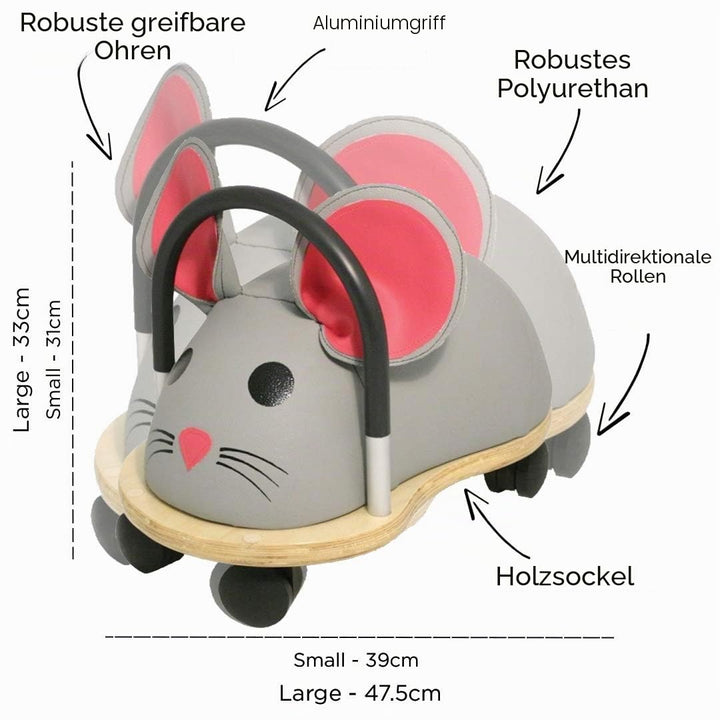 Wheely Bug 51110-Ma Maus gross ab 3 Jahre, Gross