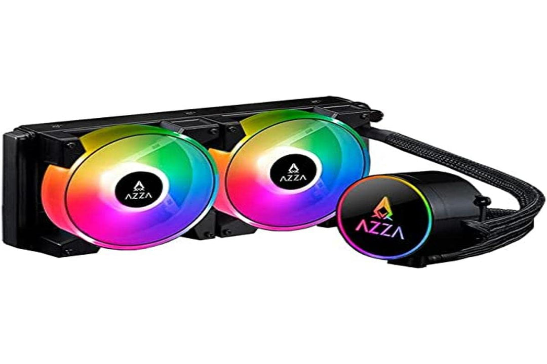 Azza Blizzard SP 240 ARGB 240mm Wasserkühlung, schwarz