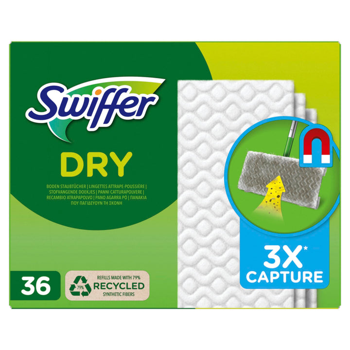 Swiffer Trocken Wischtücher Nachfüllpackung 6x36er