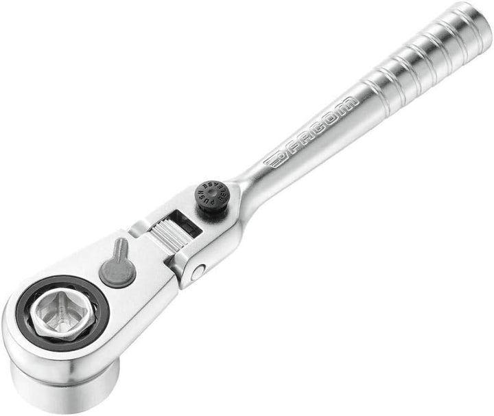 Umschaltknarre 1/4" Schwenkkopf R.180HX
