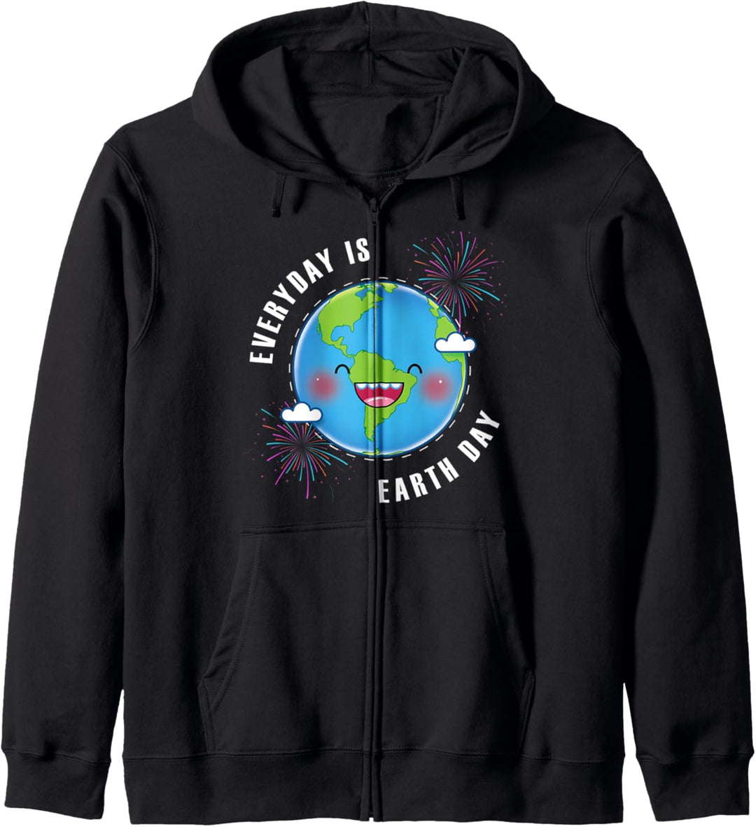 Niedlich jeden Tag ist Earth Day Klimawandel Bewusstsein Ges Kapuzenjacke
