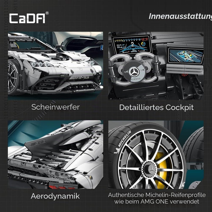 CaDA C61503W Mercedes-AMG ONE Builidng Set