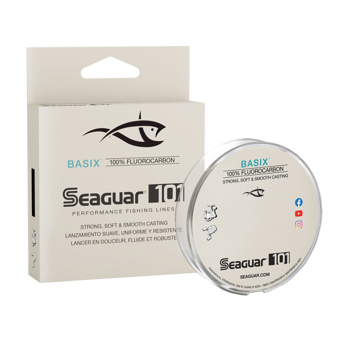 Seaguar101 Basix Angelschnur, 100 % Fluorocarbon, 200 m 20-Pounds/175-Yards