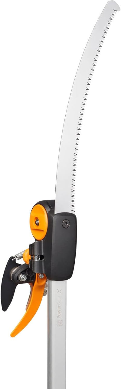 Fiskars Baumsäge für Bypass Schneidgiraffe UPX82 und UPX86, Gehärteter Stahl, Länge: 46 cm, Schwarz/