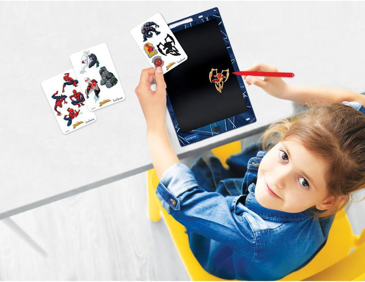 Lexibook, Spider-Man, Magic Slate, Künstlerisches und kreatives Spielzeug für Mädchen und Jungen, Me