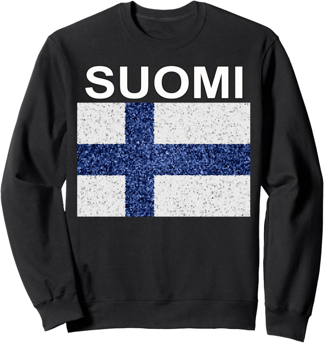 Tampere, Finland Flag Finnish City Sweatshirt