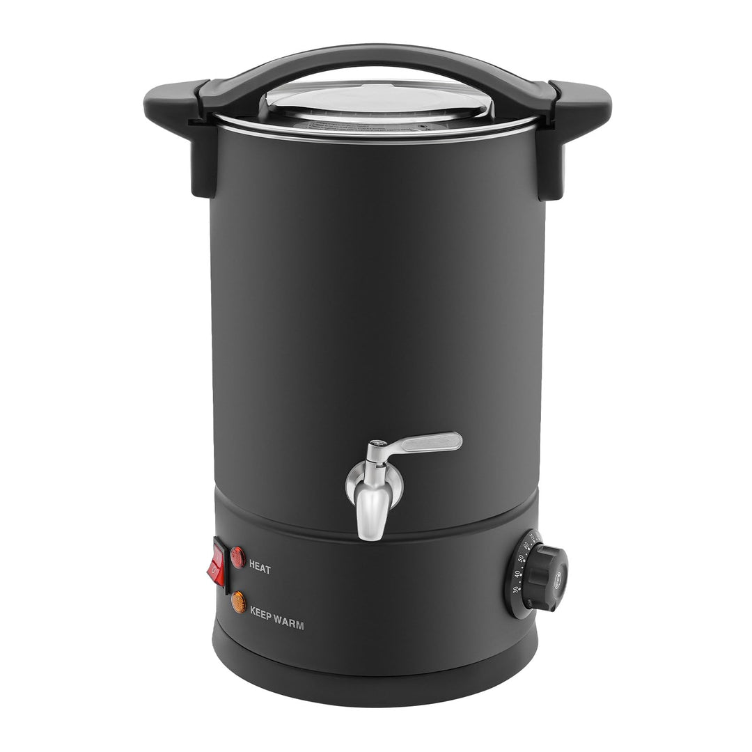 Cutycaty Wachsschmelzer für Kerzen 8L/10L/12L/15L Wachsschmelzgerät für Kerzenherstellung 1800W Elek