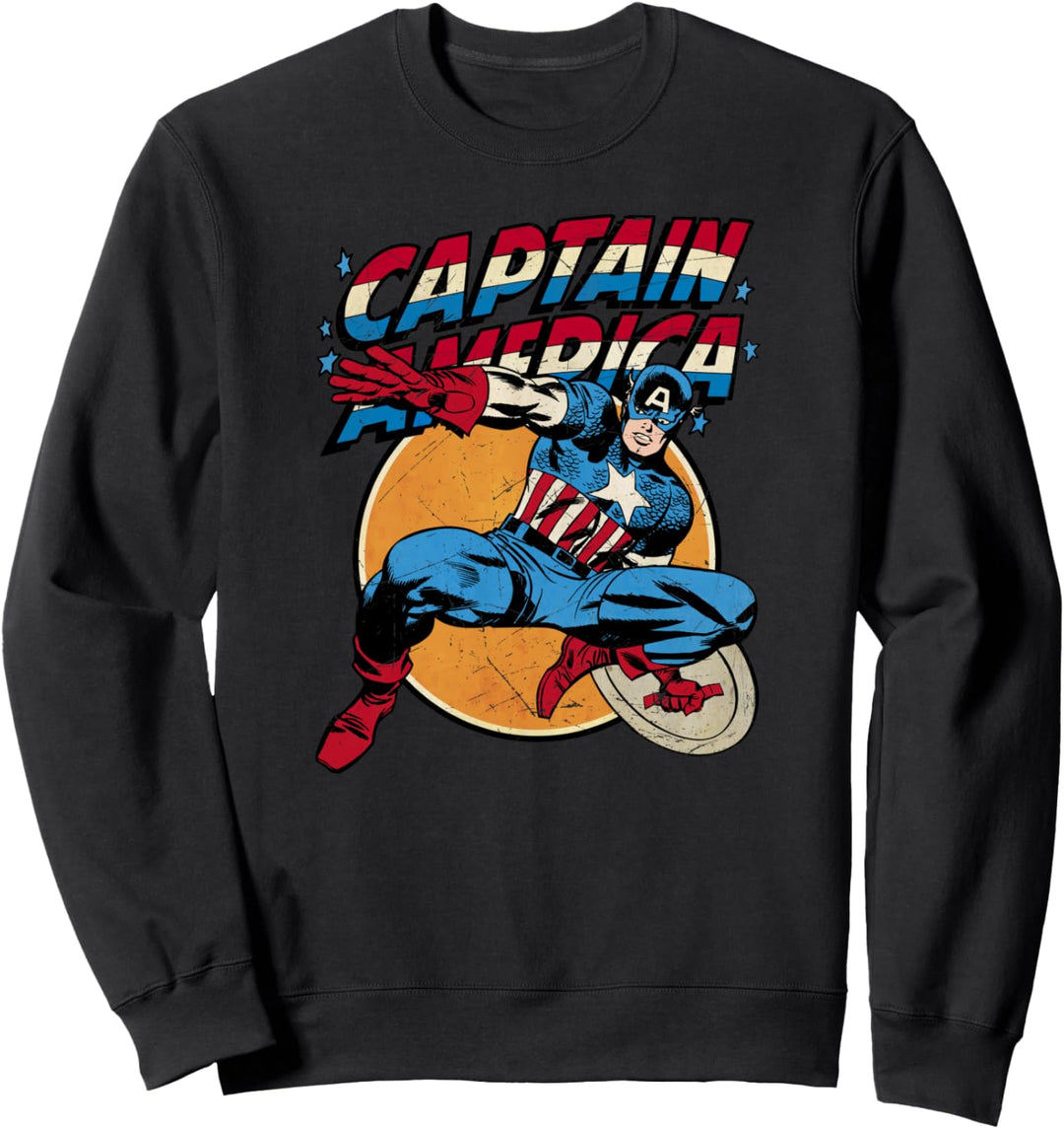 Marvel Captain America Avengers Shield Sweatshirt