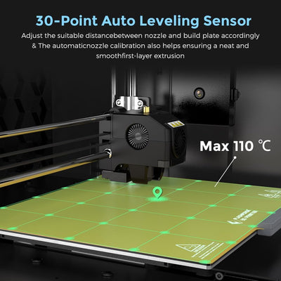 FLASHFORGE Adventurer 4 Pro 3D Drucker, 5X schnellerer FDM 3D Drucker mit 30-Punkt Auto-Nivellierung