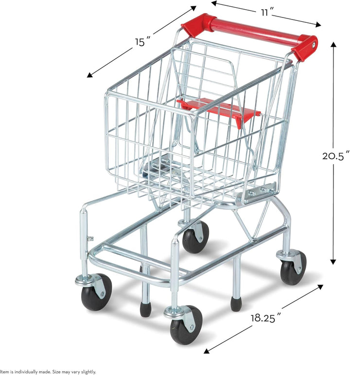 Melissa & Doug Einkaufswagen | Fantasiespiel | Spielset | 3+ | Geschenk für Jungen oder Mädchen, Ein