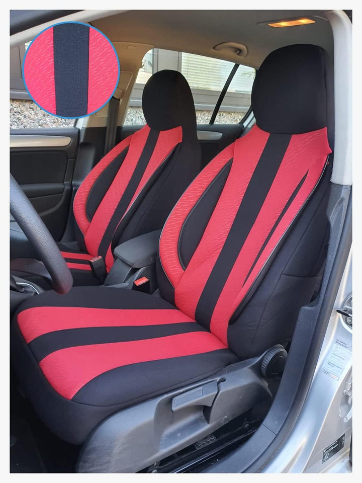 BREMER SITZBEZÜGE Mass Piloten Auto Schonbezüge kompatibel mit Opel Crossland X Fahrer &amp; Beifahrer a