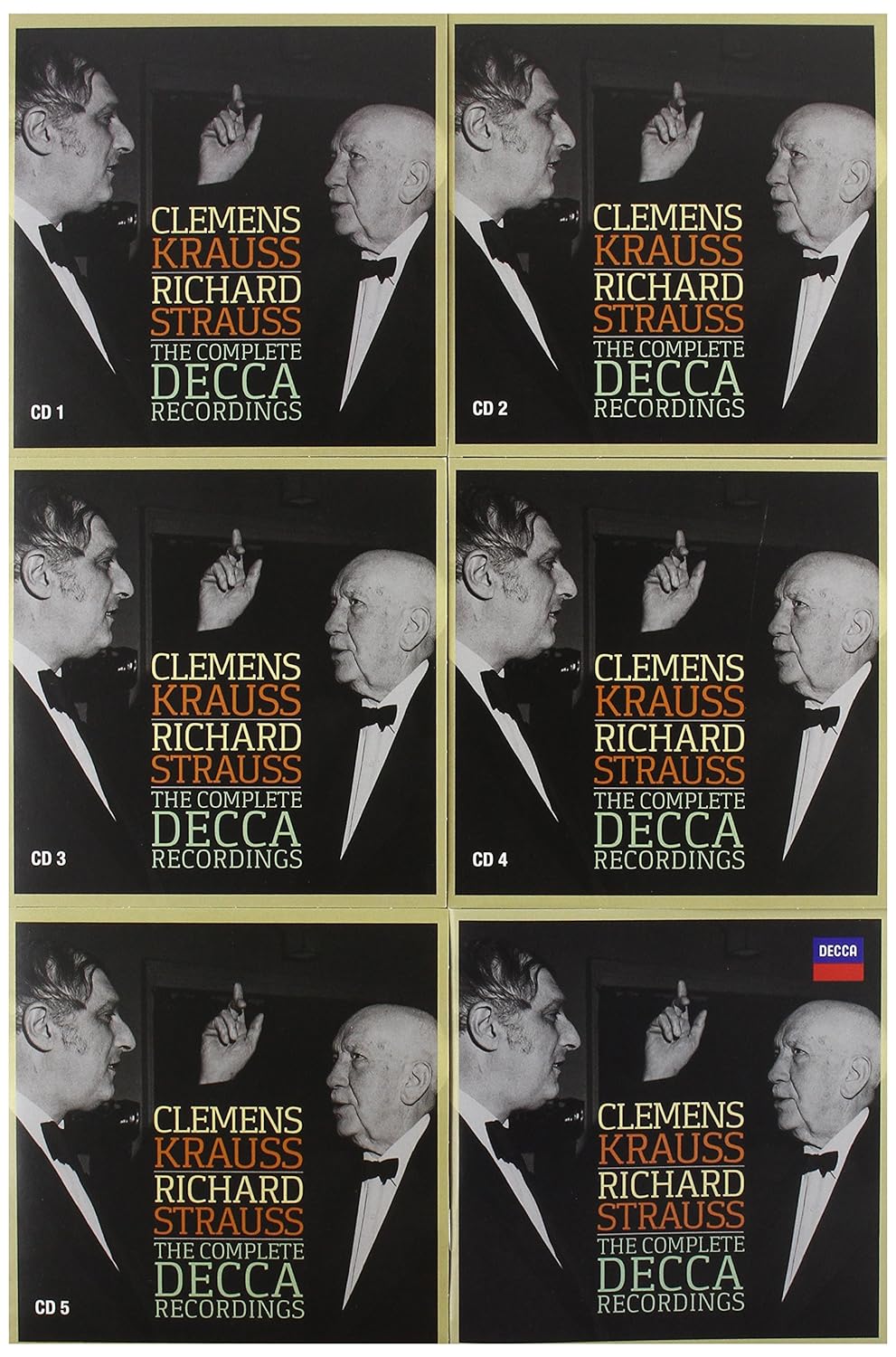 Clemens Krauss Dirigiert Richard Strauss, Audio-CD