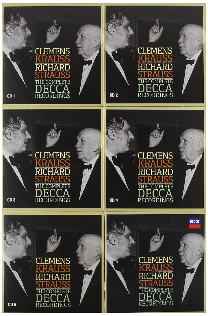 Clemens Krauss Dirigiert Richard Strauss, Audio-CD